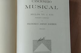 Cancionero de Palacio. Barbieri - Imagen
