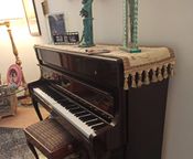 Schimmel Chippandale Upright Piano
 - Image