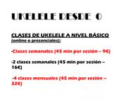 CLASES DE UKELELE - Imagen