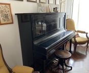 Vintage upright piano
 - Image