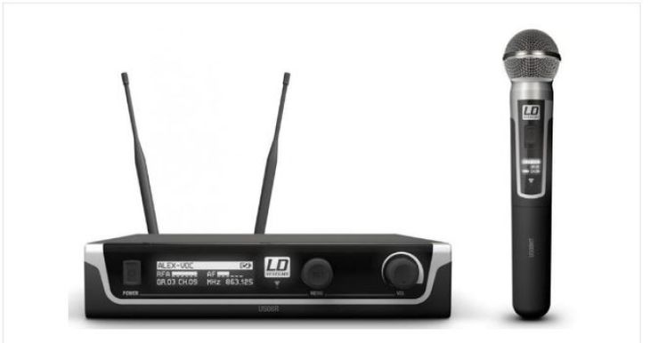 LD SYTEMS U508 HHD Sistema inalámbrico Con Micrófo - Imagen por defecto