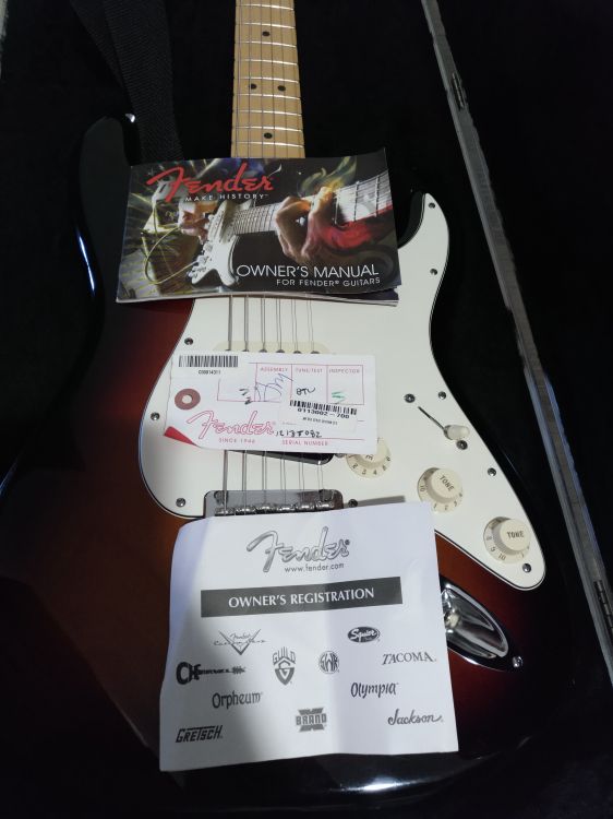 Fender American Standard Stratocaster como nueva - Imagen por defecto