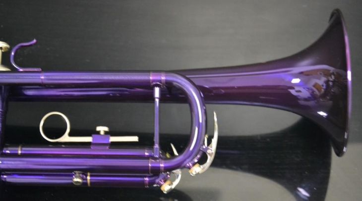 Trompeta Sib Cherrystone morada NUEVA - Image5