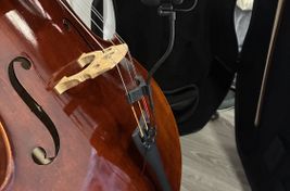 Handcrafted 4/4 Cello + Pro Recording Bundle - Image