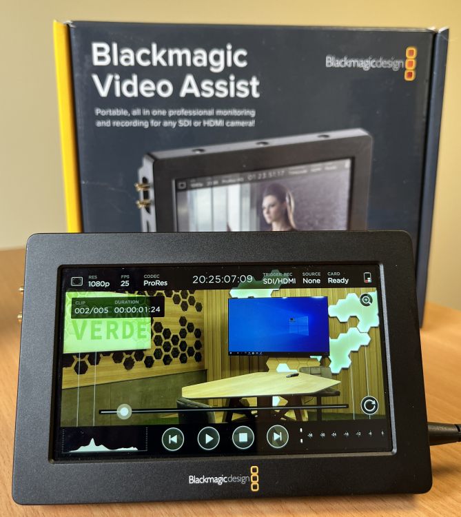 Blackmagic Video Assist 5” control y grabación - Imagen por defecto
