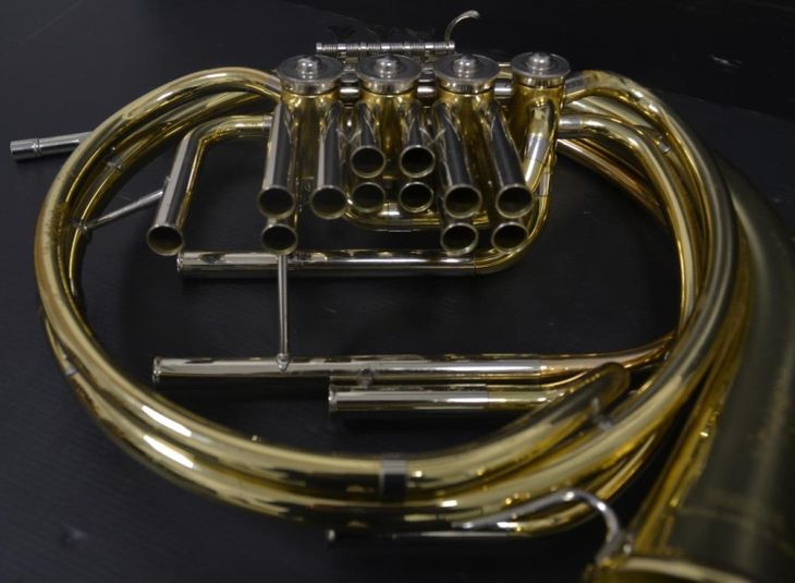 Trompa Doble Sib/Fa Yamaha 567D Lacada desmontable - Imagen4