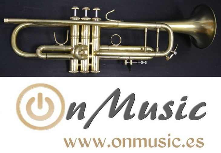Trompeta Bach Stradivarius pabellón 43* RawBrass - Imagen por defecto