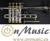 Piccolo trumpet Bb-A Stomvi Elite silver
 - Image