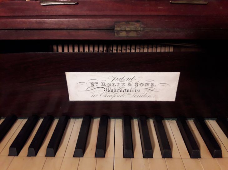 Vendo piano de colección W.ROLFE&SONS año 1790 (+- - Imagen3