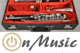 Clarinete Alto Mib Noblet madera muy buen estado - Imagen