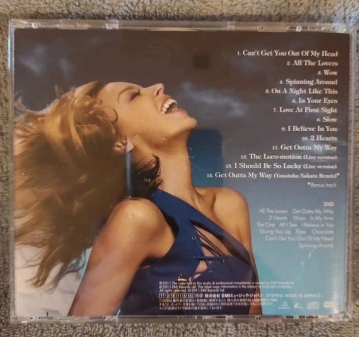 Kylie minogue Hits dvd edition. CD + DVD edición j - Imagen2