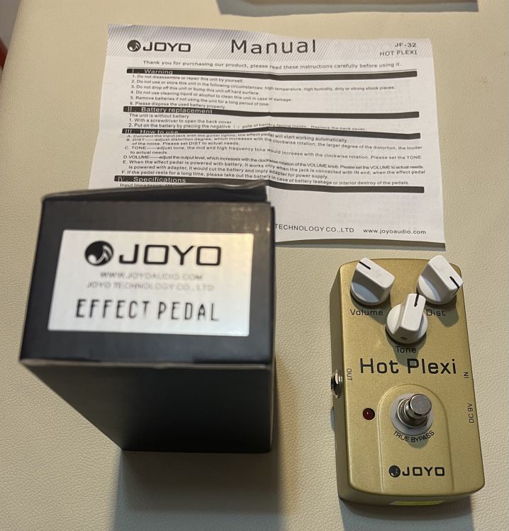 Overdrive Distortion - Joyo Hot Plexi JF-32 - Imagen por defecto