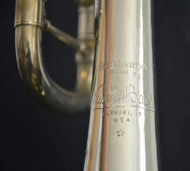 Trompeta Bach Stradivarius 72 estrella RawBrass - Imagen3