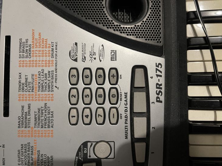 Yamaha PSR 175  Keyboard 61 Tasten Synthesizer Wor - Image4