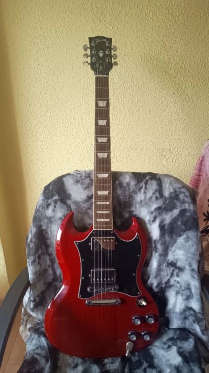 Gibson Sg Standard 2021 Red Heritage. - Bild3
