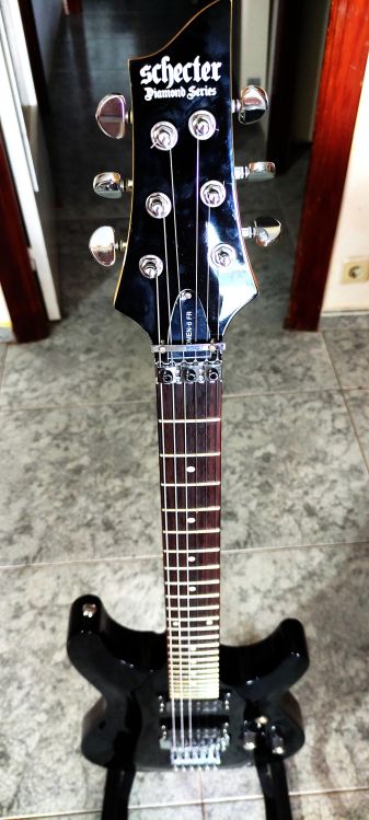 Guitarra electrica Schecter Omen 6 FR-BLK - Imagen por defecto