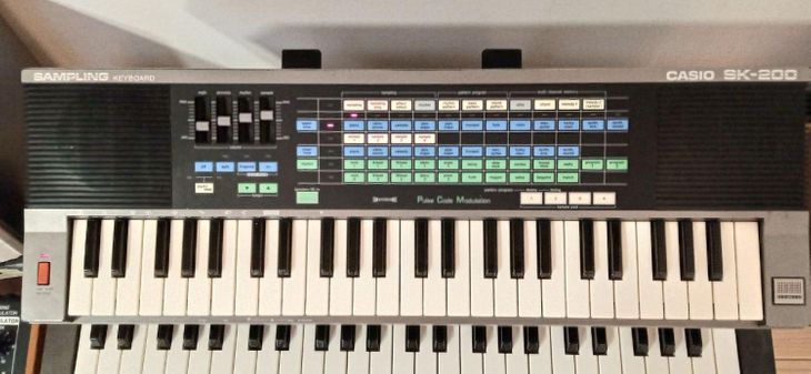 Casio SK-200 Lo-Fi Sampling Keyboard (Rare) - Imagen por defecto