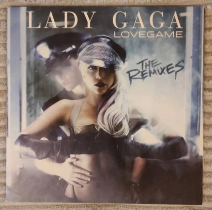 Vinilo single 12" lady Gaga lovegame - Image2