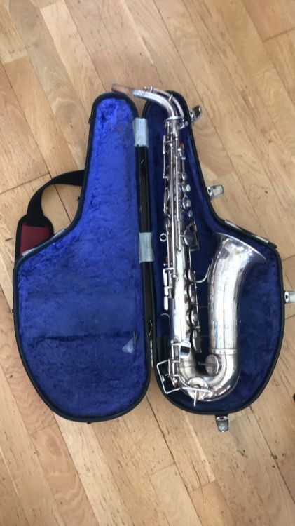 Saxofón Alto Vintage A.DOUCHET/ René Guénot. (años - Imagen4