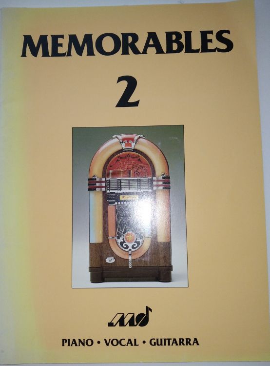 Memorables 2, Piano-Vocal-Guitarra - Imagen por defecto