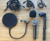Microfono postcast Samson Q2U - Microfono cardioide dinamico
 - Immagine