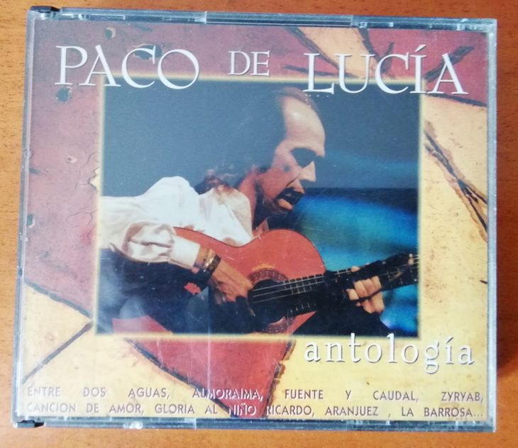 Antología Paco de Lucía en CD y 1 DVD - Imagen por defecto
