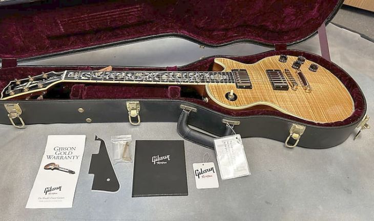 sed Gibson 2010 Gibson Les Paul Custom Tree - Imagen por defecto