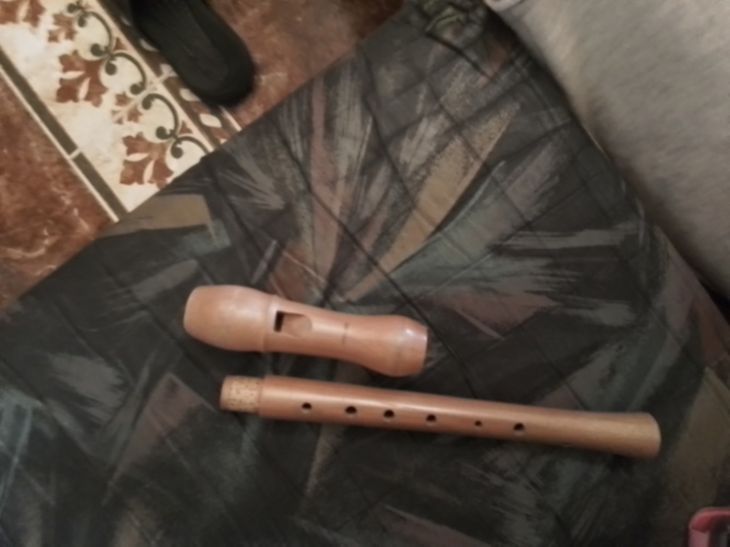 Flauta dulce de madera - Imagen por defecto