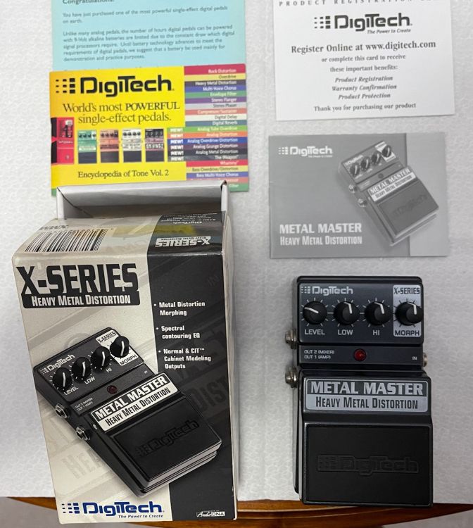 DigiTech XMM Metal Master - Heavy Metal Distortion - Imagen por defecto