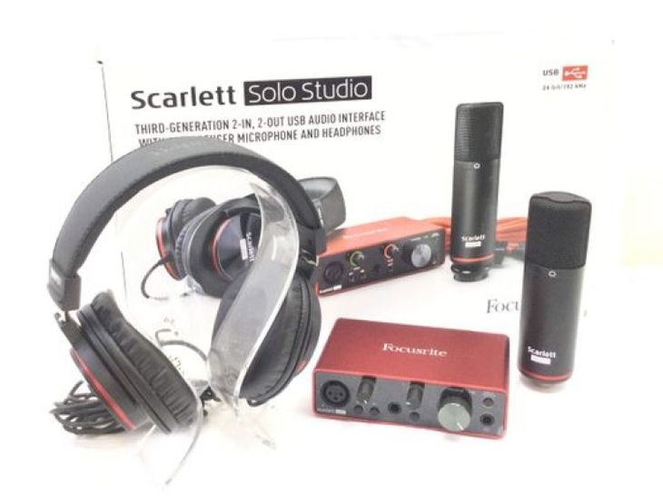 Focusrite Kit Scarlett Solo Studio - Main listing image