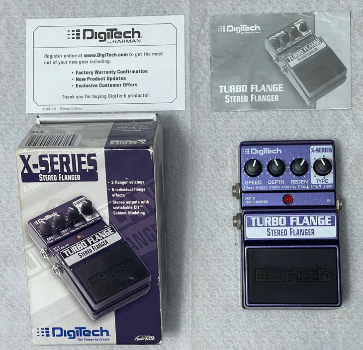 DigiTech X-Series - Turbo Flange Stereo Flanger - Imagen por defecto