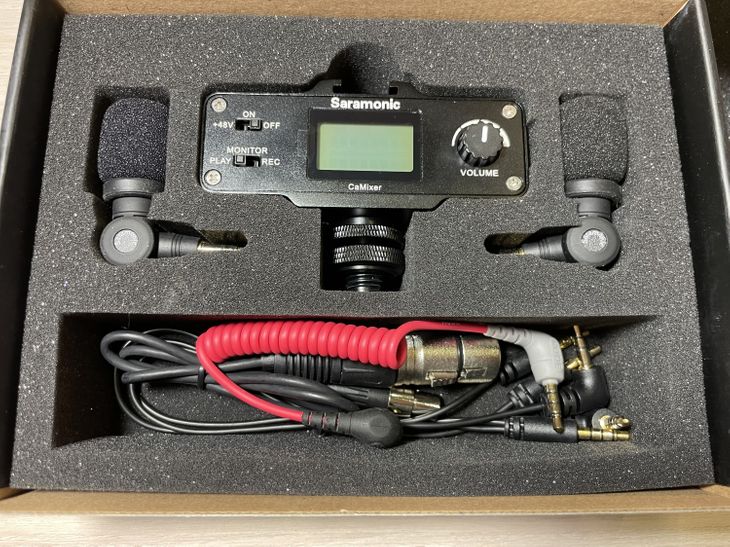 Preamplificador de audio para cámaras DSLR - Immagine3