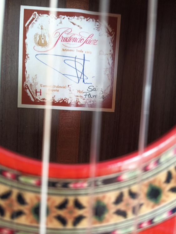 Guitarra prudencio Sáez. M paredes - Image3