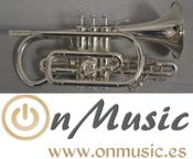 Corneta Bach Stradivarius 184 plateada - Imagen