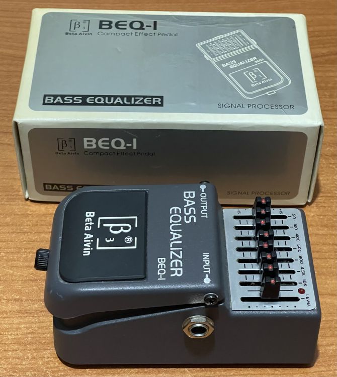 Beta Aivin BEQ-1 Bass Equalizer Effetto a pedale - Immagine6