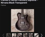 Framus D-Series Panthera Supreme – Nirvana Black T
 - Image