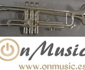 Trompeta Sib Bach Stradivarius 37 - 25LR plateada - Imagen