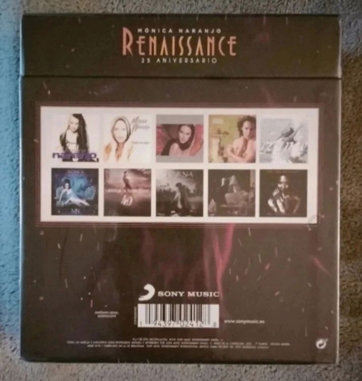 Box CDs Mónica Naranjo Renaissance recopilatorio - Imagen2