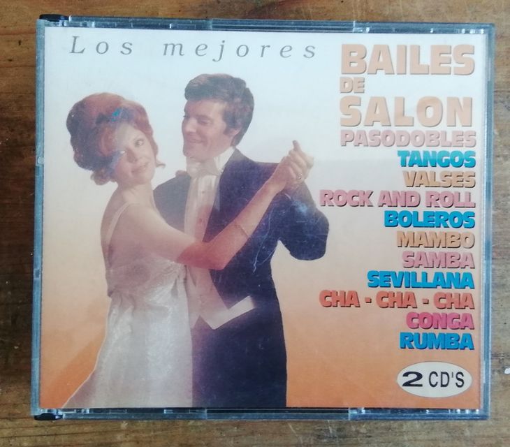 2 CD DE BAILES DE SALÓN - Imagen por defecto