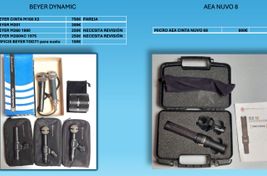BEYER M160 UND AEA NUVO MIKROFON-SET
 - Bild