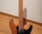 Old Stratocaster electric guitar
 - Image