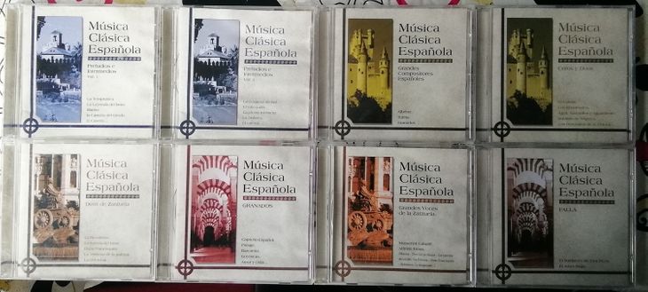 8 CD Música clásica Española - Imagen por defecto