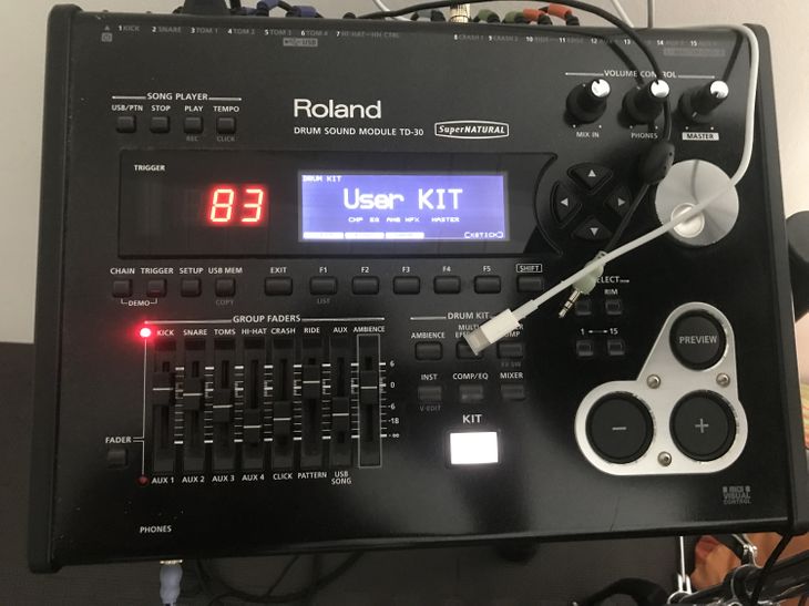 Roland drum TD30 custom - Bild3