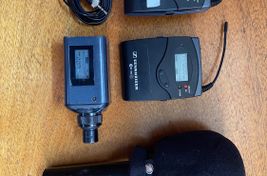 Set Sennheiser EW 100 G2 + Plug-on SKP100 + Mikro
 - Bild
