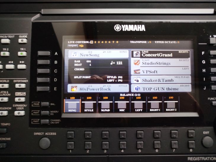 Yamaha psr -S775 - Imagen2