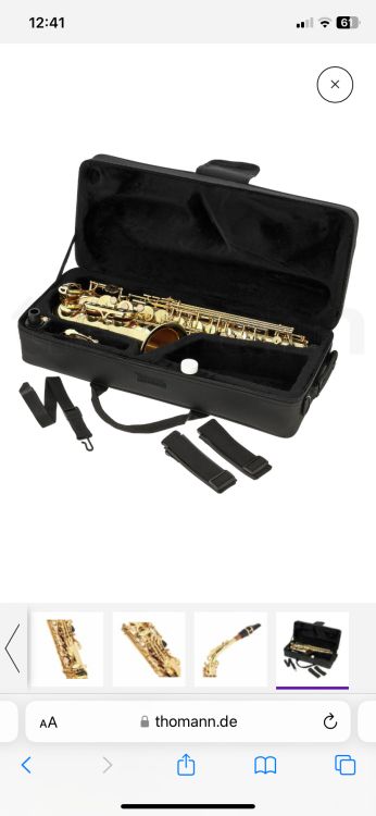 Vendo saxofón algo thomann TAS-180 - Immagine5