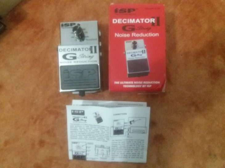 Noise gate ISP Decimator II G-String Pedal - Immagine5
