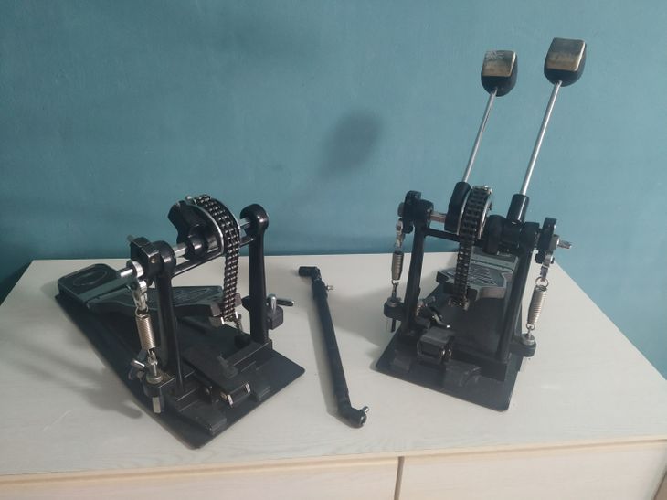 Pedal doble bombo santafe serie 8000 double sj1740 - Imagen3