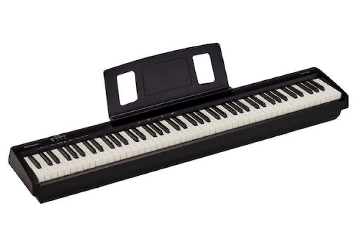 Piano+Soporte en madera+banco+pedal+auriculares - Imagen3