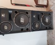 2 Dynacord E 153s speakers
 - Image